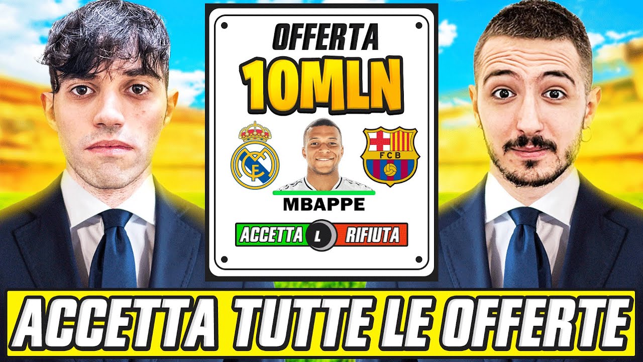 CAREER BATTLE MA DOBBIAMO ACCETTARE TUTTE LE OFFERTE! - NUOVA CHALLENGE SU FC25 CONTRO VENOM!