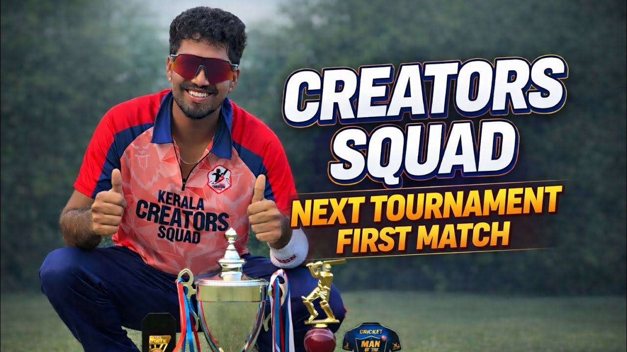 Creators squad വിജയിച്ചു കൊണ്ട് തുടക്കം🏏 highlights video🥰￼