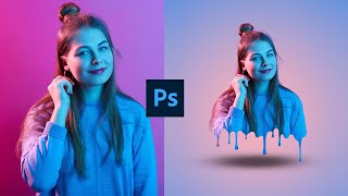 Dripping Effect Photo Editing Tutorial | Photoshop/CapCut | Easy Drip Effect for Beginners screenshot 1