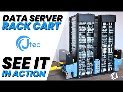 Jtec's NEW Data Server Rack Cart - ORV2/ORV3 Compatible