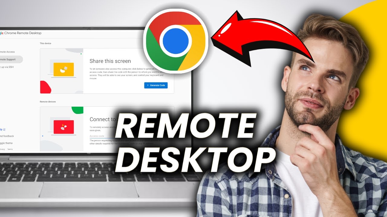 Chrome Remote Desktop How to Use - YouTube