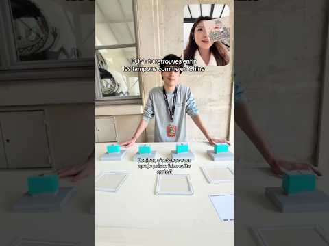 J’adore le résultat !!! #labubu #tampon #postcard #labubuparis #paris