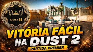 Minha Nona Partida Premier no CS2! Vitória Fácil na Dust 2! Quase Conseguindo Minha CSFicação!