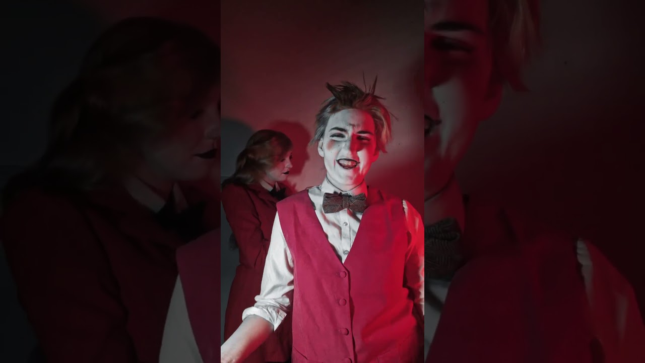 👀Lucifer talking to Adam👀 - Hazbin Hotel in Real Life #shorts