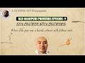Manipuri Old ProverbEpisode - (9) "When you put out a hand, others will follow suit"