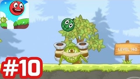 Red Ball 5 - Gameplay Walkthrough - Part 10 (Level 126 - 140) iOS/Android