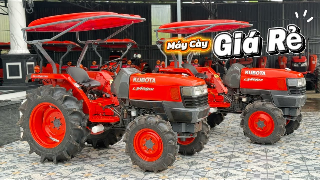 📢Máy cày giá rẻ💥 Hàng mới về kho🍀 kubota 3408DI✅ Bao ship | Liên hệ 0338955972👍