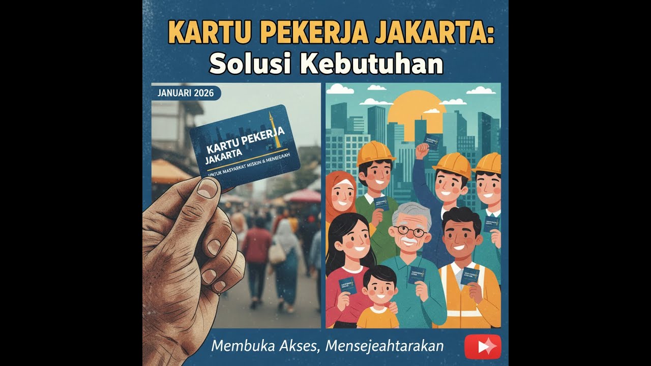 Gaji Pas-pasan? Manfaatkan Kartu Pekerja Jakarta! Ini Syarat dan Cara Urusnya.