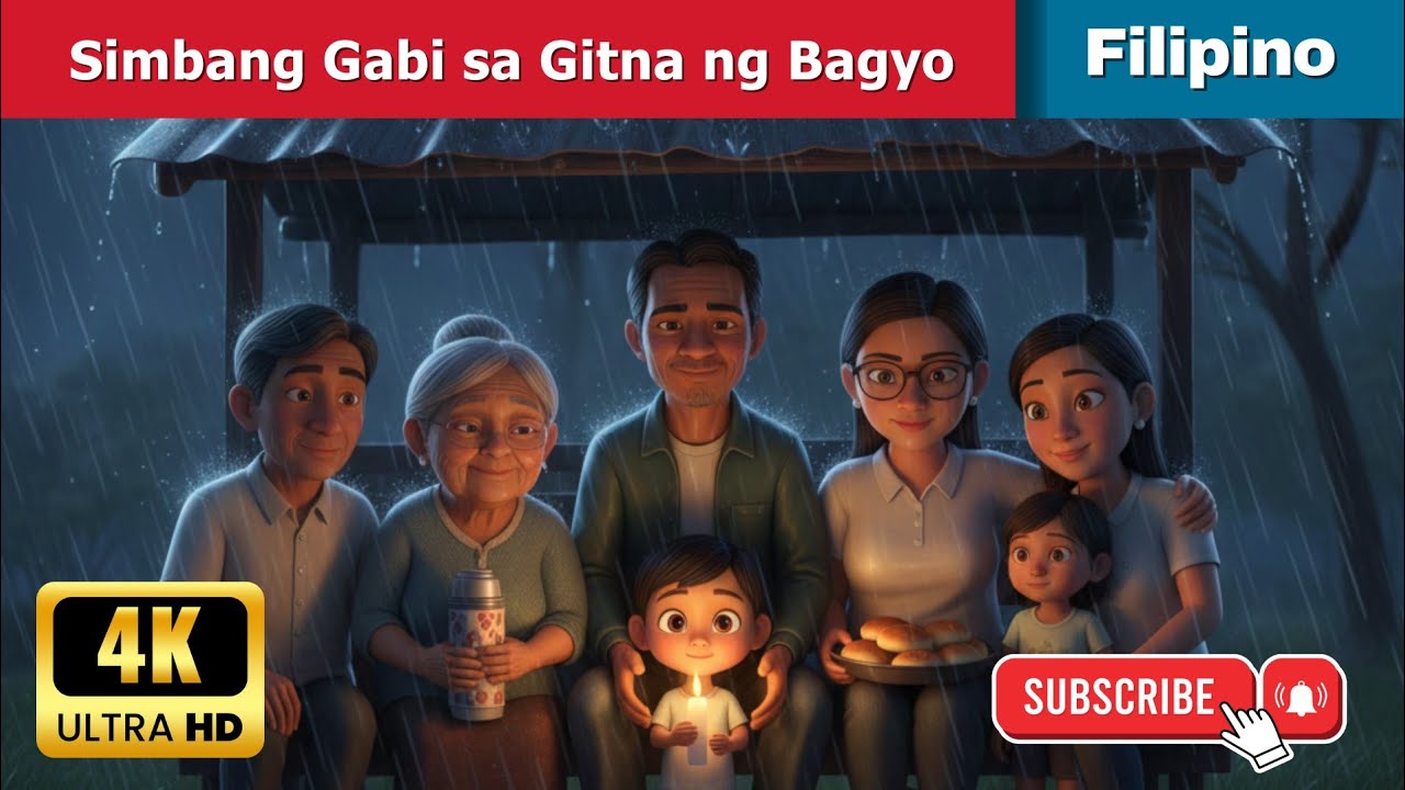Simbang Gabi sa Gitna ng Bagyo | Kwentong Pasko | Kwentong Bayan | Kwentong May Aral