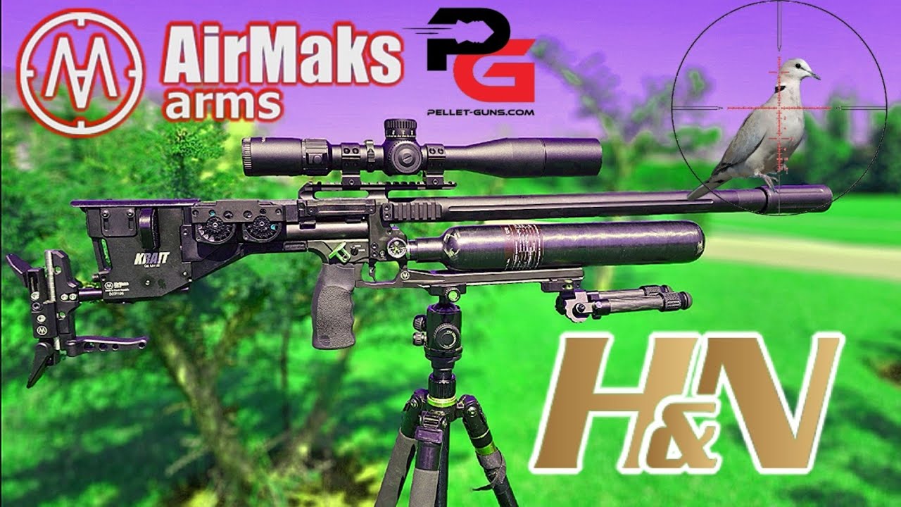 AirMaks KRAiT X and H&N 30gr HPII slugs =Deadly