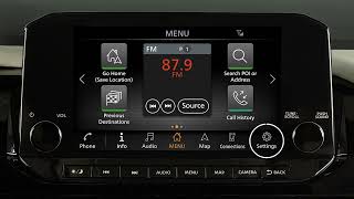 2025 Nissan Pathfinder - Control Panel and Touch Screen Overview