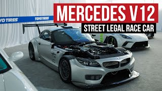 Supercharged BMW Z4 GT3 Race Car, Converted to a Street Car