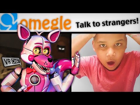 Funtime Foxy Discovers Omegle!!! | Funny Moments | FNAF Voice Trolling