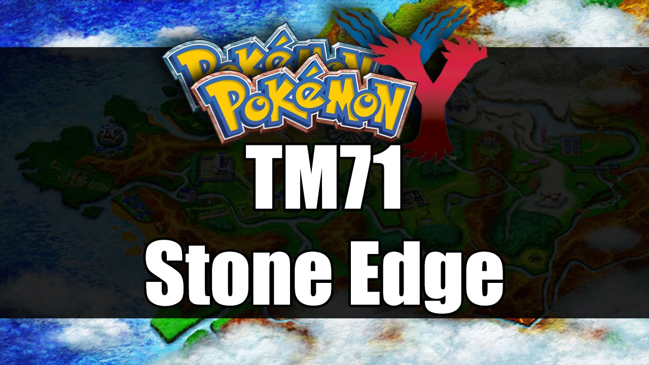 Pokemon X&Y Where to get TM71 Stone Edge YouTube