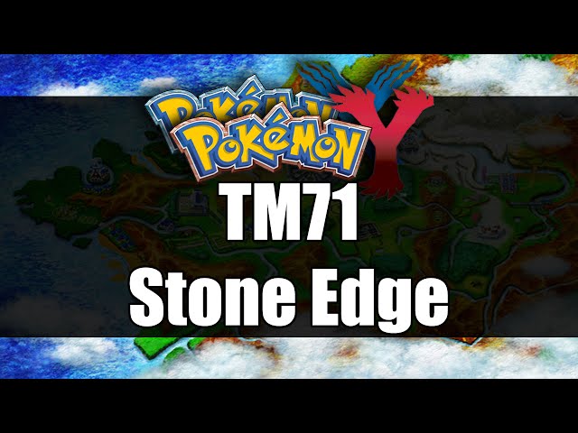 Pokemon X&Y - Where to get TM71 Stone Edge - YouTube