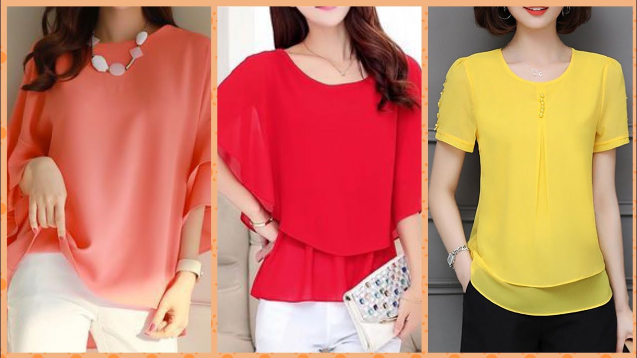 casual wear tops for ladies