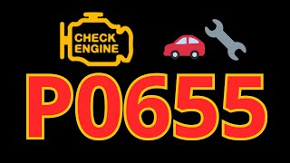 ✅ Error P0655 Engine Temperature Indicator!🚗