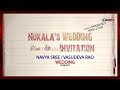 Nukala's Wedding Invitation By My Dream Productions HR