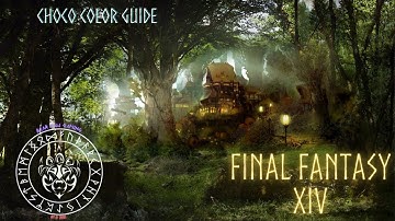 FFXIV Chocobo Coloring Guide #ffxiv #ffxivonline #ffxivchocoboguide