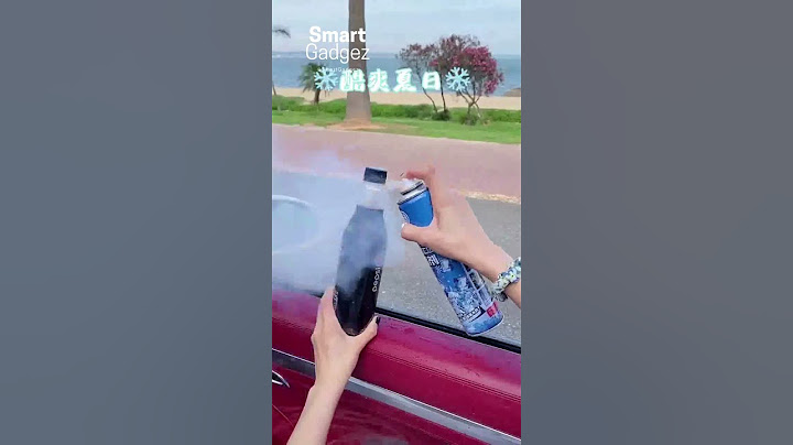 Instant freeze spray!