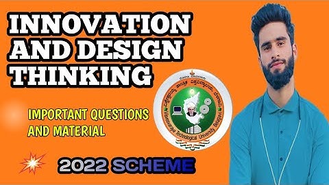 IDT Vtu Important Questions And Notes 🔥💯