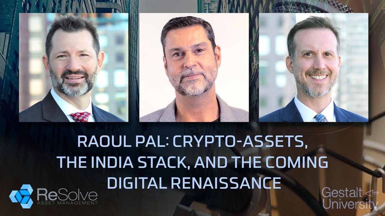Raoul Pal: Crypto-Assets, the India Stack, and the Coming Digital  Renaissance - ReSolve Asset Management