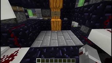 Minecraft Slime Block Platform Elevator