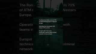 Romanian Networks Run 70% of Europe's ATM Fraud. Europol Calls It Unprecedented.