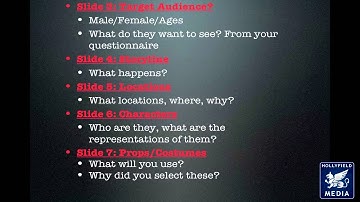 Task 6 Pitch (GCSE Media Studies Assignment 3)