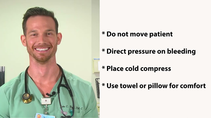 What to do when Someone Falls