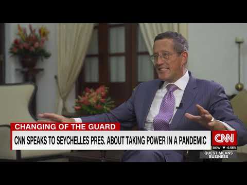 Seychelles president on taking power in a pandemic