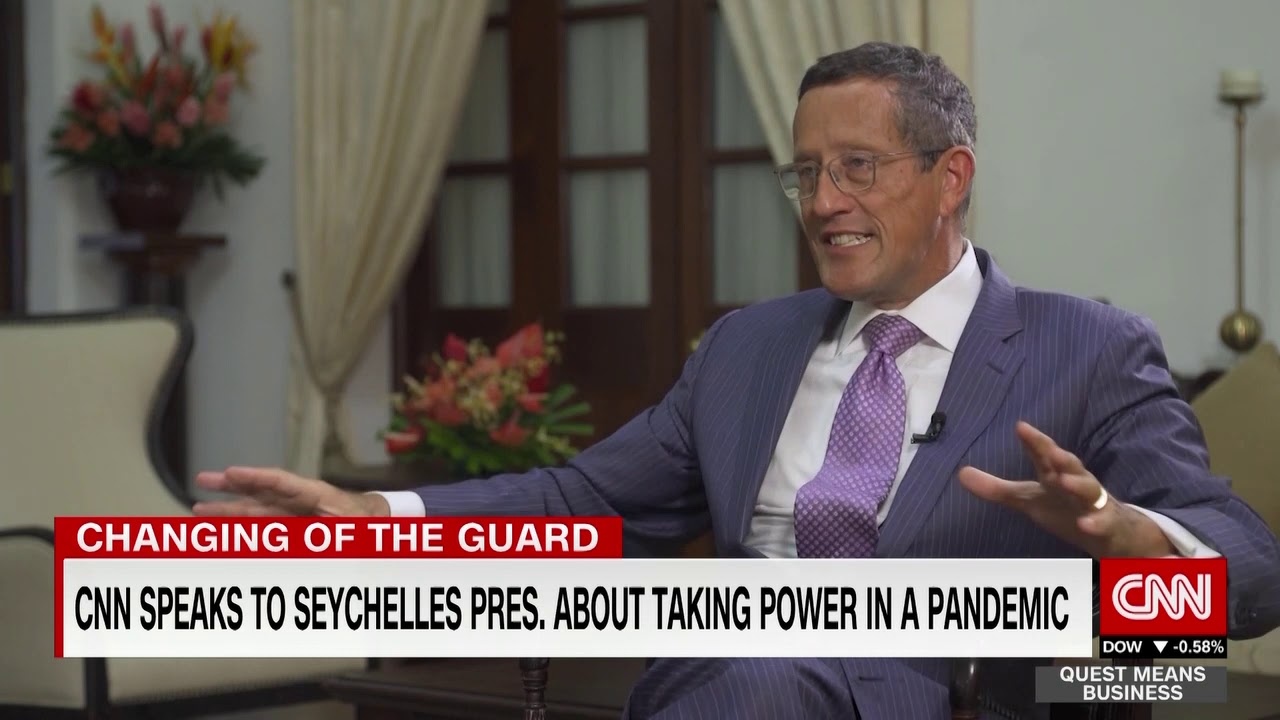 Seychelles president on taking power in a pandemic