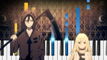 Angels of Death Opening - "Vital" - EASY Piano Tutorial - Satsuriku no Tenshi OP