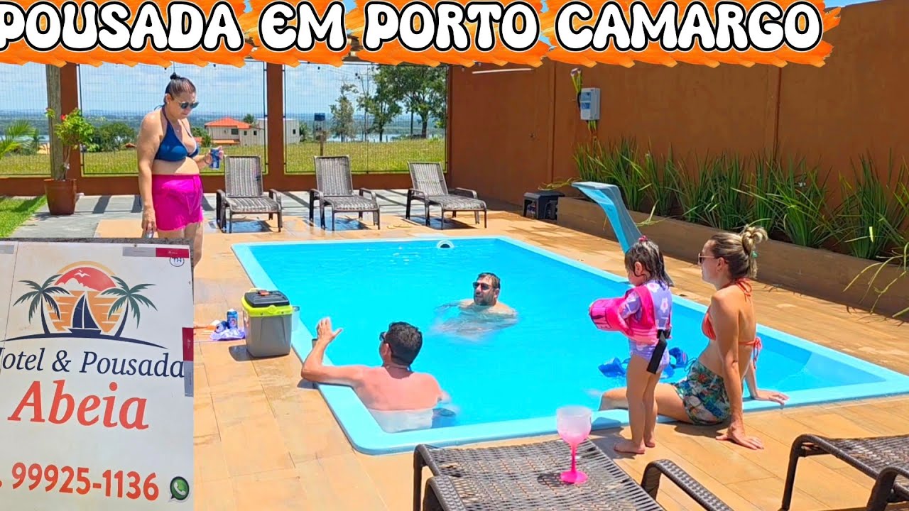 HOTEL E POUSADA ABEIA LOCALIZADA NO PORTO CAMARGO NO PARANÁ, VENHAM CONGECER...