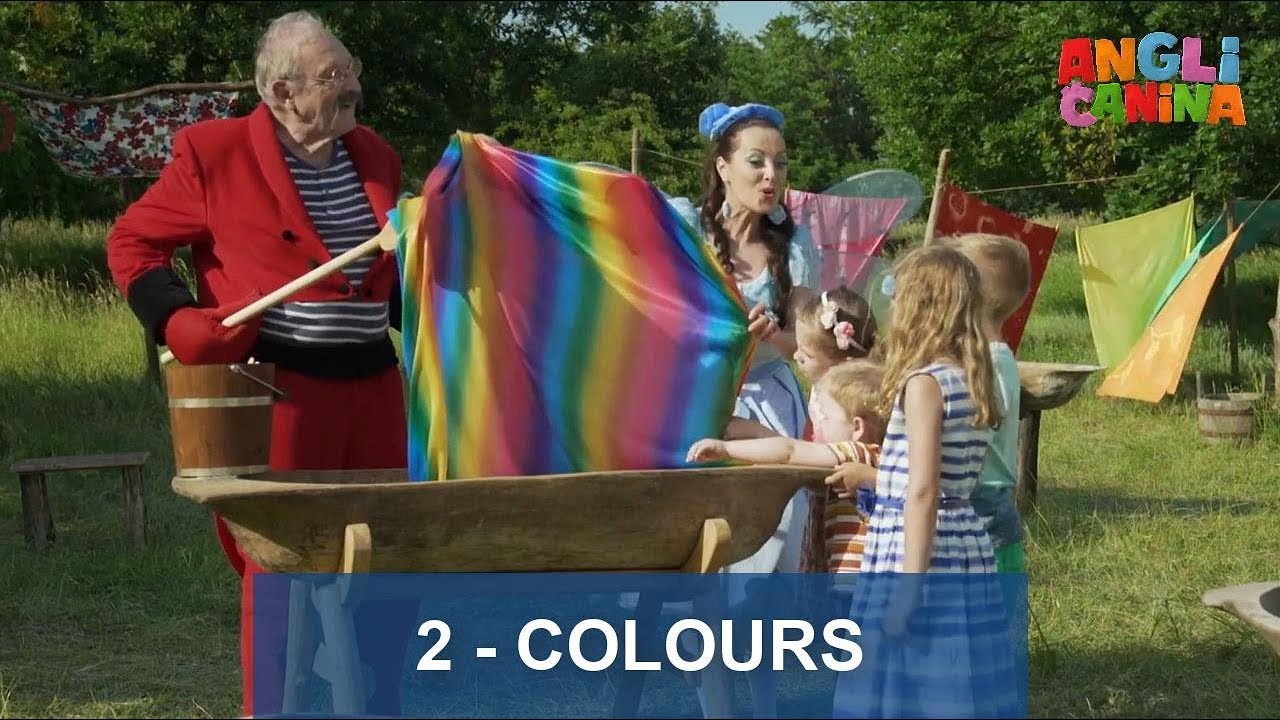 ANGLIČANINA - Lekcia 2 COLOURS spolu s aktivitami