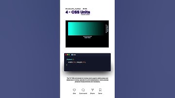 4 - CSS Units #codewith_muhilan #css #coding