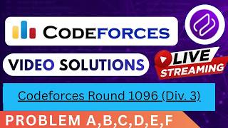 Codeforces Round 1096 | Video Solution - (A to F) By Dhruvin| Codehurdle