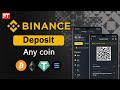 Binance Crypto Deposit | USDT, BTC, ETH or any coin deposit in Binance | Binance deposit kaise kare