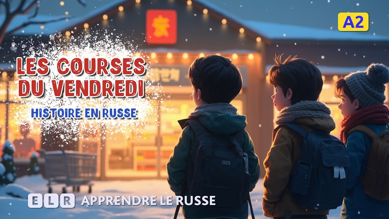 Les courses du vendredi - Histoire en russe (A2)