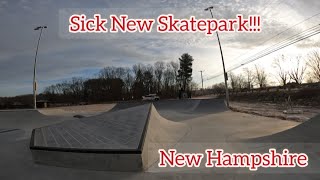 Portsmouth NH New #Skatepark Tour! New England got a good one! Great for average #skaters