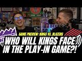 Who will kings face in playin game kingsblazers preview