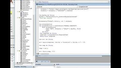 Geocode api with excel vba in http request