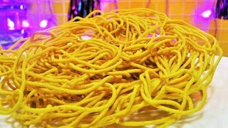 करकरत शव  Shev Recipe by madhurasrecipe  Diwali Recipe  How to make Sev