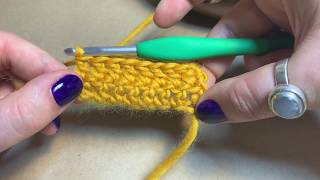 Double Crochet in Rows | Crochet Tutorials