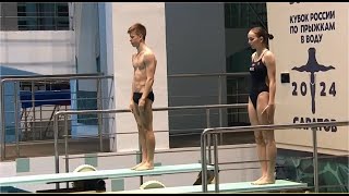 Diving-Cup 2024, Saratov: DAY-1 3m-SYNC-Mixed 31.01.2024