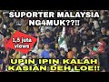 SUPORTER MALAYSIA MENGAMUK!! MALAYSIA DIBANTAI 4-1 INDONESIA | UPIN IPIN KALAH |
