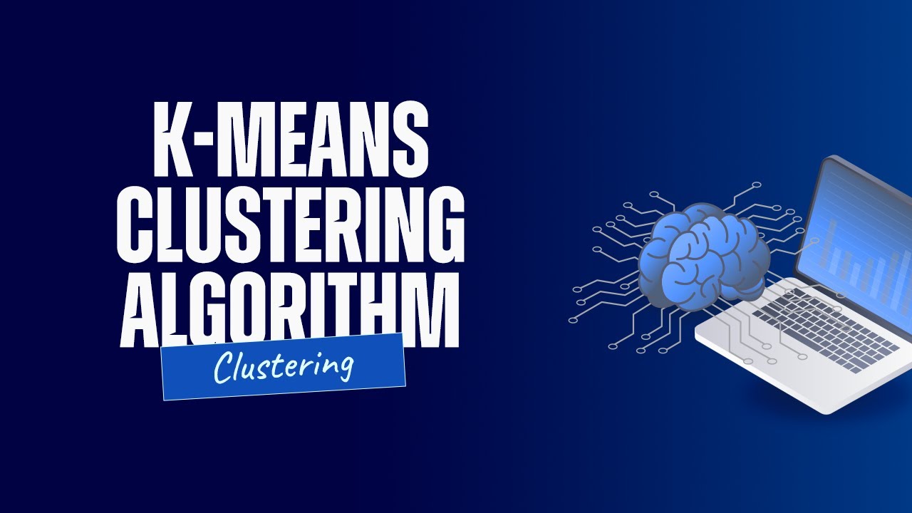 K-Means Clustering Algorithm - YouTube