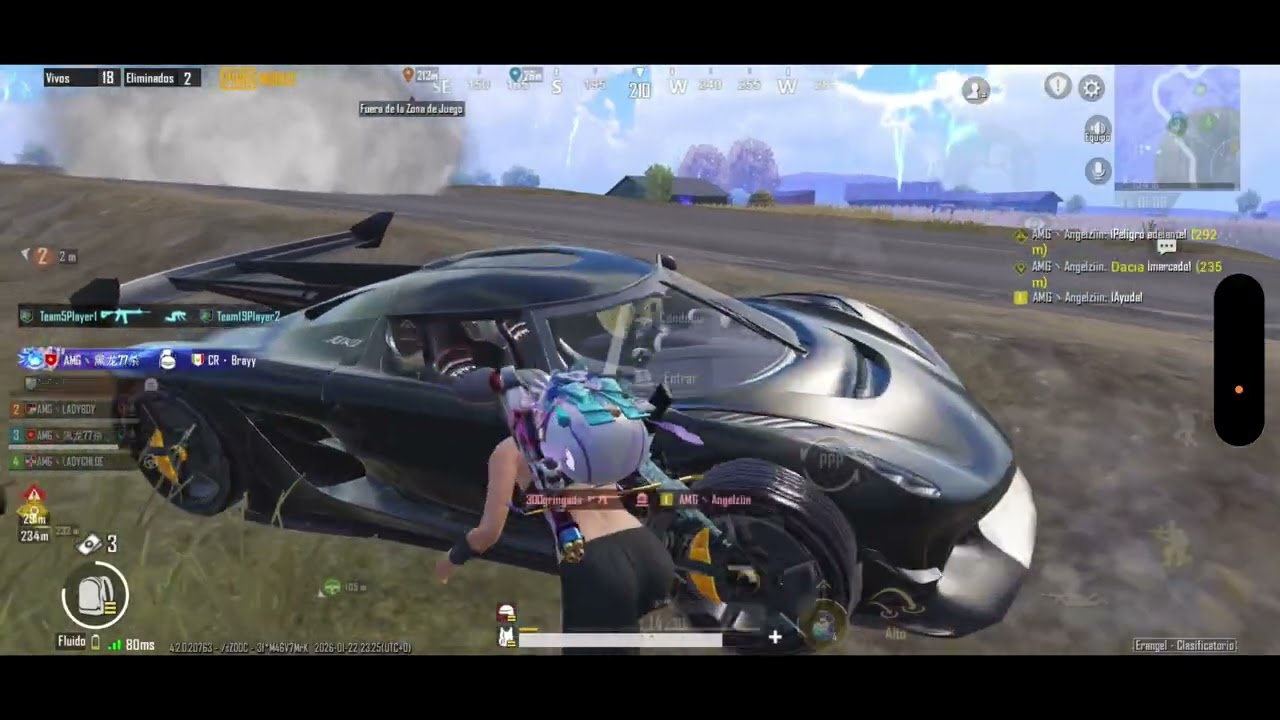 7 KILLS SOLO - ERANGEL 14 KILLS - AMG TEAM SPEAK