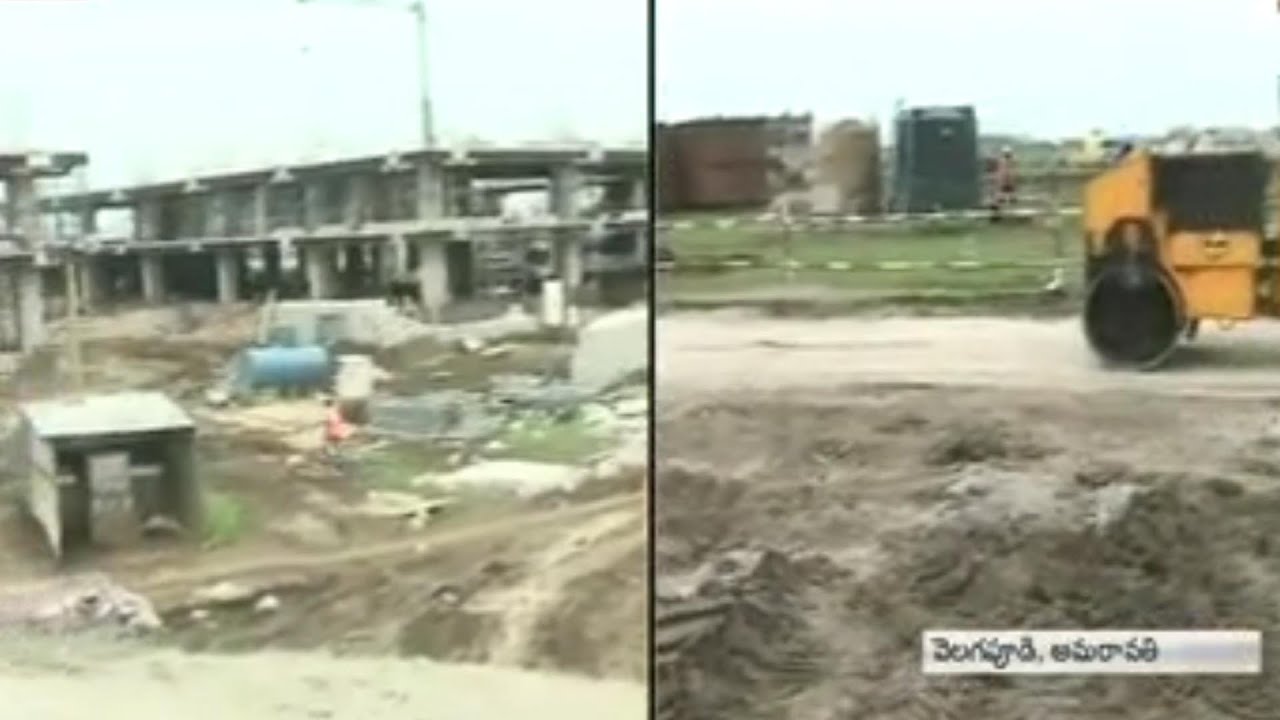 AP Temporary Secretariat Works Going Slowly in Velagapudi || Sakshi Special - Watch Exclusive