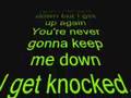 Tubthumping i get knocked down lyrics